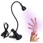 Nageltork UV-lampa, 3W amerikansk nagelgellimningslampa med A