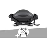 Weber - Barbecue électrique q 1400 + Chariot