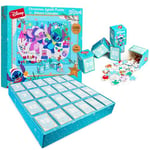 Disney Stitch Calendrier de l'Avent Puzzle 2024 - Cadeau Enfant, Ado et Femme