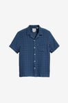 Levi's - Kortärmad Skjorta Cubano Shirt Flamingo Leaf Pri - Blå