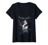 Disney Peter Pan Tinker Bell Believe Drawing T-Shirt avec Col en V