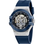 Maserati POTENZA AUTOMATIC SKELETON DIAL Stainless Steel MEN'S WATCH R8821108035