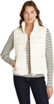 Tommy Hilfiger Women's Feminine Gloss Water Repellent Down Gilet, Off-White (Ivory Petal), S