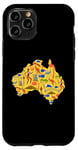 iPhone 11 Pro Australia Down Under Culture Australian Flag Map Gift Case