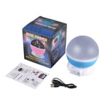 Projecteur Etoile Lampe Led Rotatif Veilleuse Galaxie Effet Cadeaux Pour Bébés Enfants Bleu