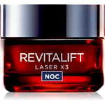 L’Oréal Paris Revitalift Laser X3 Regenererende natcreme med anti-aldringseffekt 50 ml