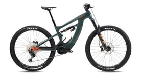 Vtt electrique tout suspendu bh shimano xtep lynx pro 0 7 deore xt 12v 720 wh 29   vert orange