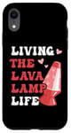 Coque pour iPhone XR Lampe à lave Life Collector années 70 hippie vintage