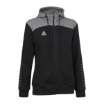 Zip hoodie Oxford, hettejakke dame