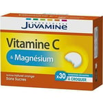 Juvamine VITAMINE C & MAGNESIUM, 30 comprimés à croquer