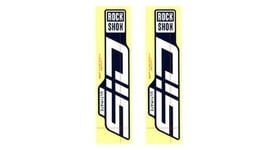 Kit stickers pour fourche rockshox sid ultimate 29   blanc bleu