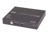 Aten Ce 924 - Fjern- Og Lokal Enhet - Kvm / Lyd / Seriell / Usb-Svitsj - Usb, Rs-232, Displayport, Hdbaset 2.0 - Usb - Opp Til 150 M