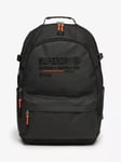 Superdry Tarp Utility Backpack, Black