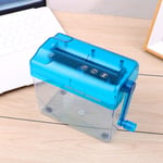 Manual Shredder Strip Cut Paper Shredder Safe Operation With Handle For Office