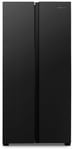 Hisense Fridgemaster MS83430EB American Fridge Freezer - Black