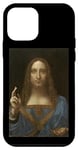 Coque pour iPhone 12 mini Salvator Mundi par Leonardo da Vinci