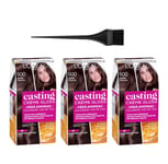 L'Oreal Casting Creme Gloss Hair Color All Colors 3-Pack