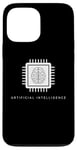 Coque pour iPhone 13 Pro Max Technologie de puce informatique intelligence artificielle IA