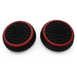 OcioDual 2x Poignée Capuchon de Protection Poignées Pouce Rouge Compatible avec Manette PS4/FAT/Slim/Pro Xbox One