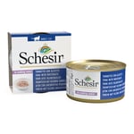 Schesir Natural med ris 6 x 85 g - Tonfisk & små ansjovis med ris