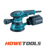 MAKITA BO5041 110v Orbital sander 125mm dia pad