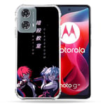 Cokitec Coque Renforcée pour Motorola G24 4G Manga Assassination Classroom Duo