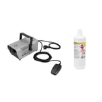 Eurolite Set N-10 Fog Machine silver & B Basic smoke fluid 1l