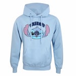 Lilo And Stitch - Stitch Cute Fac - Large - Unisex - New hoodie - T777z