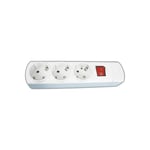 Socle multiprise à 3 pôles avec interrupteur sans fil 36.112/SC Electro Dh 8430552128372