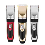 smzzz HOME GARDEN Hair Clippers Professional Hair Clippers for Men Cordless Hair Trimmer Rechargeable Display Speeds Beard Trimmers for Men Kids Hair Grooming Home