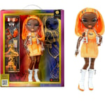 Sans Marque - Rainbow High S23 Fashion Doll - Poupée 27 cm Michelle St Charles (Orange Fluo) - 1 tenue, 1 paire de chaussures et des access…