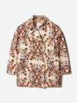 Burberry Kids Girls Bear Print Coat - Beige - Size 12Y