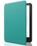 MoKo Case for All-new 7" Kindle Paperwhite (12th Generation-2024) and Kindle Colorsoft Signature Edition 2024, Lightweight Shell Cover with Auto Wake/Sleep for Kindle Paperwhite 2024, Jade Green