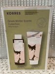 Korres White Blossom Renewing Body Cleanser 250ml & Body Smoothing Milk 200ml