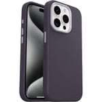 OtterBox Coque Symmetry Series Cactus Leather MagSafe pour iPhone 15 Pro, Antichoc, résistante aux Chutes, Coque de Protection Fine, 3X testée Selon la Norme Militaire, Mauve