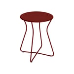 Fermob - Cocotte Stool - Chili - Ulkojakkarat ja -rahit - Studio Fermob - Punainen - Metalli