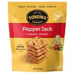 Sonoma Creamery Pepper Jack Real Cheese Crisps Craft Baked Crackers Pack of 284g