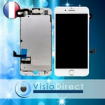 Vitre + LCD (avec nappes et bouton home) compatible pour iPhone SE 2020 BLANC