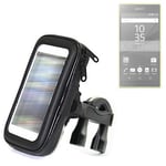 For Sony Xperia Z5 Compact Handlebar mount holder rainproof shockproof bike bicy