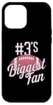 iPhone 14 Pro Max Number 3 Biggest Fan Football Mom Woman Touchdown Game Day Case