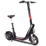 Foldable Portable Electric Scooter with Folding Seat 10'' 160Kg Load 25Km/H for Working Commute Downtown Travel, E-Scooter