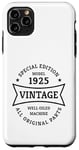 Coque pour iPhone 11 Pro Max Vintage 100e anniversaire Né en 1925 Vintage 100 ans Cadeau