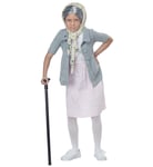 Grandma Babushka Old Lady Granny 100 Days of School Book Week Girls Costume Kit