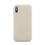 Mobique iPhone X/XS Mobilskal i TPU, Beige