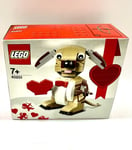 LEGO 40201 Valentine DOG Set Cupid BNIB Love Romance Small Retired Sealed New