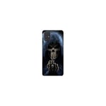 Coque pour Samsung Galaxy A51 Tete de Mort Doigt