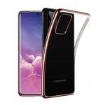 Coque Chrome Silicone pour  SAMSUNG Galaxy Note 20  Contour Transparente Bumper Protection Gel Souple - Neuf