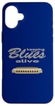 Coque pour iPhone 16 Plus Harmonica blues harp jazz