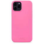 Holdit iPhone 12/iPhone 12 Pro Silicone Case, Bright Pink