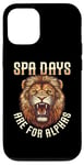 iPhone 15 Spa Days Are For Alphas Lion Design Case